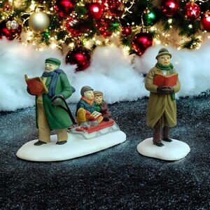 Dept 56 Caroling Thru The City, Christmas in the City (missing 1 Figurine) 1991